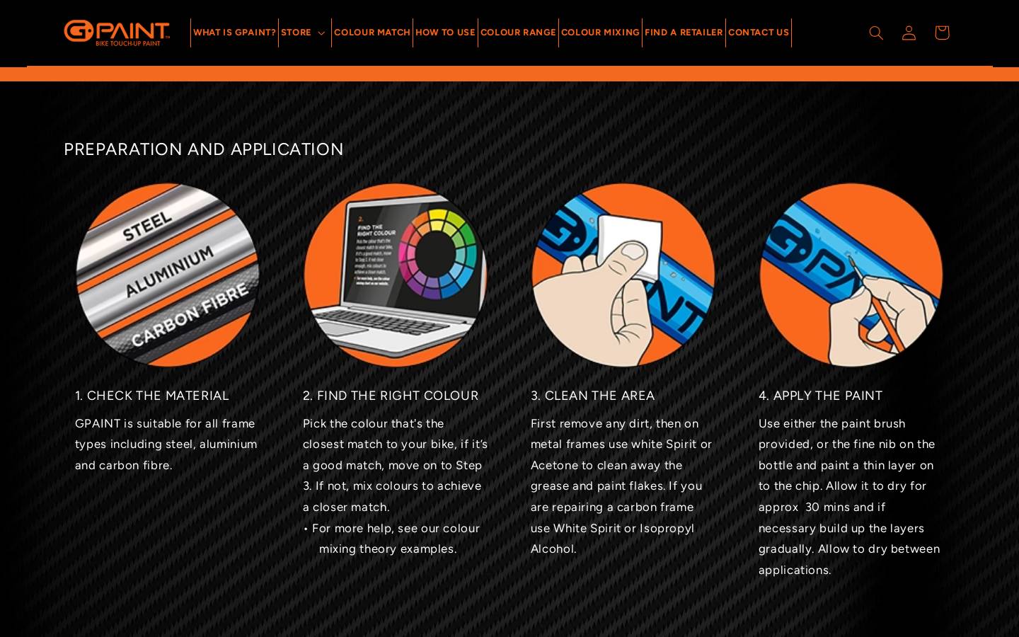 gpaintbikesus.com homepage screenshot