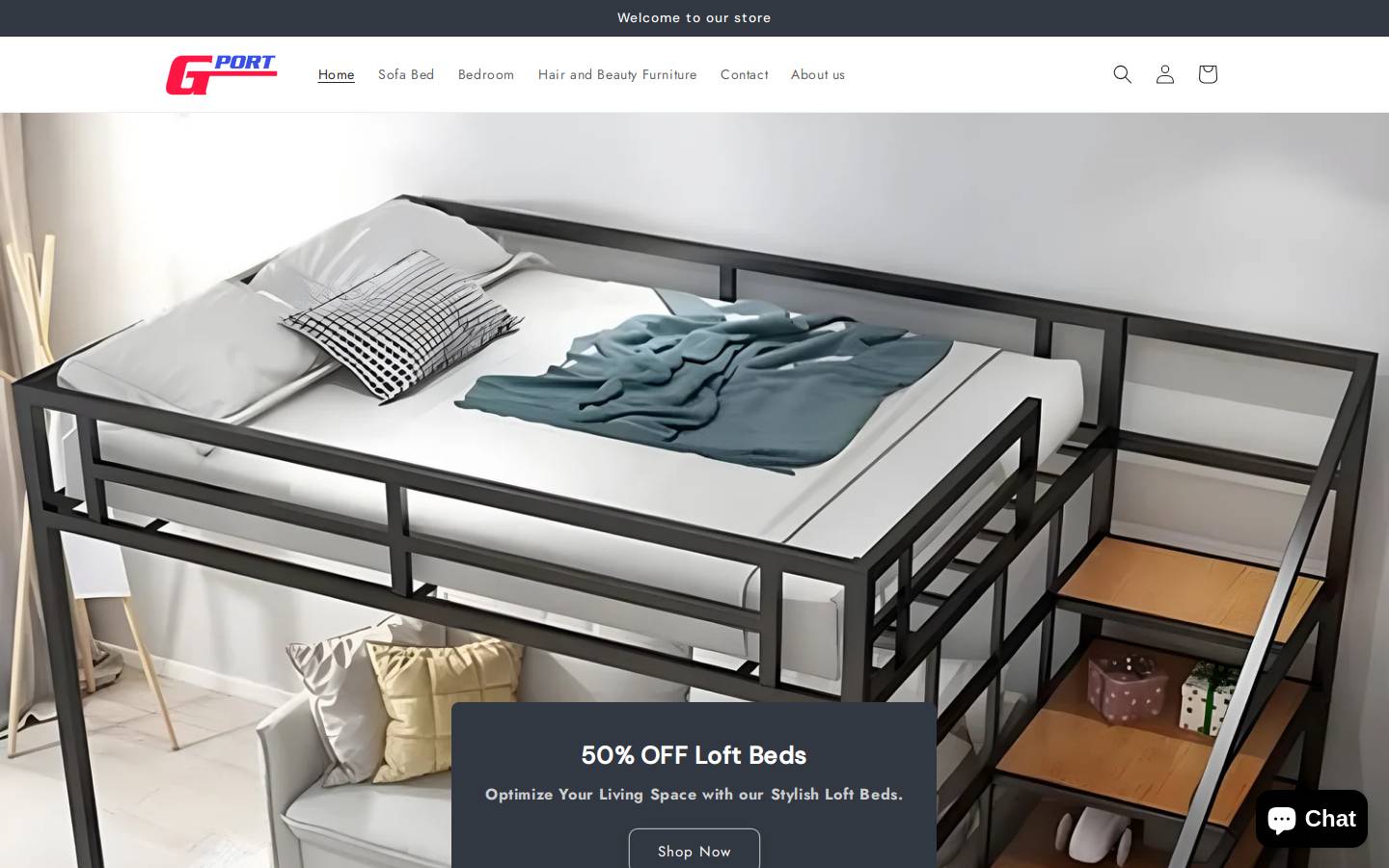 gport.com.au homepage screenshot