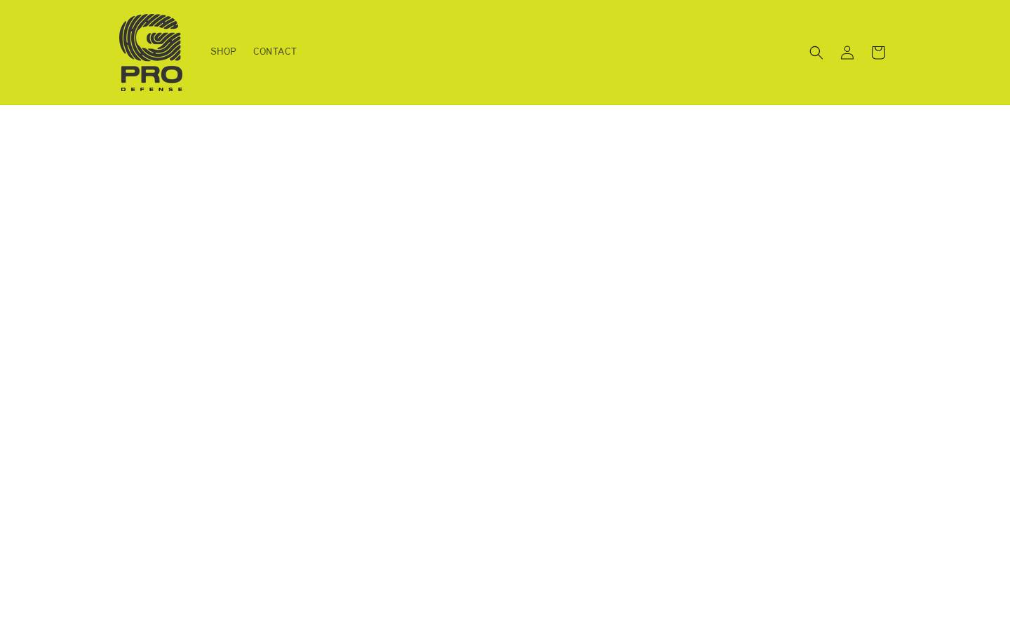 gprodefense.com homepage screenshot
