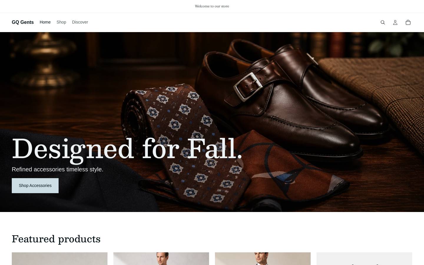 gqgents.com homepage screenshot