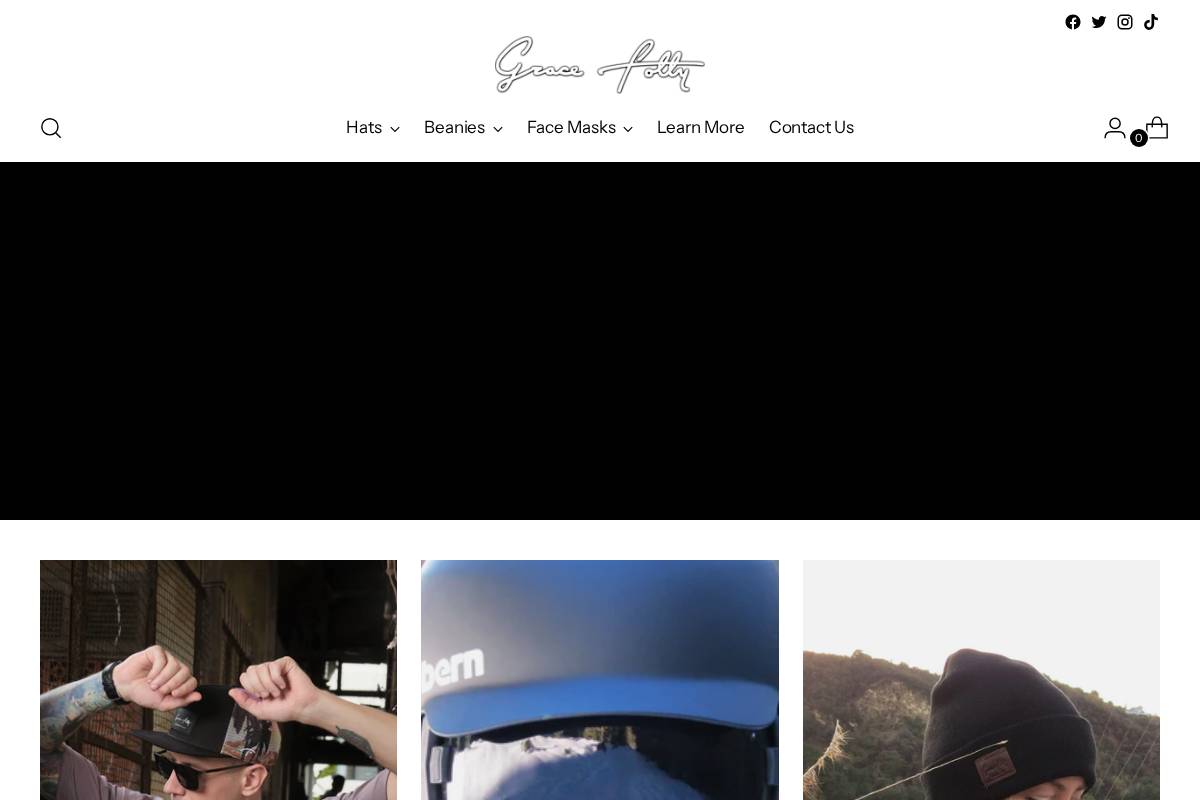 gracefolly.com homepage screenshot