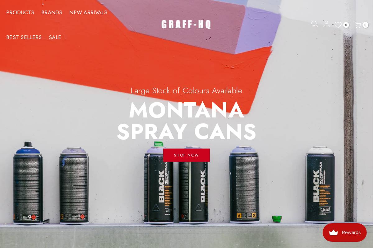 graffhq.com homepage screenshot