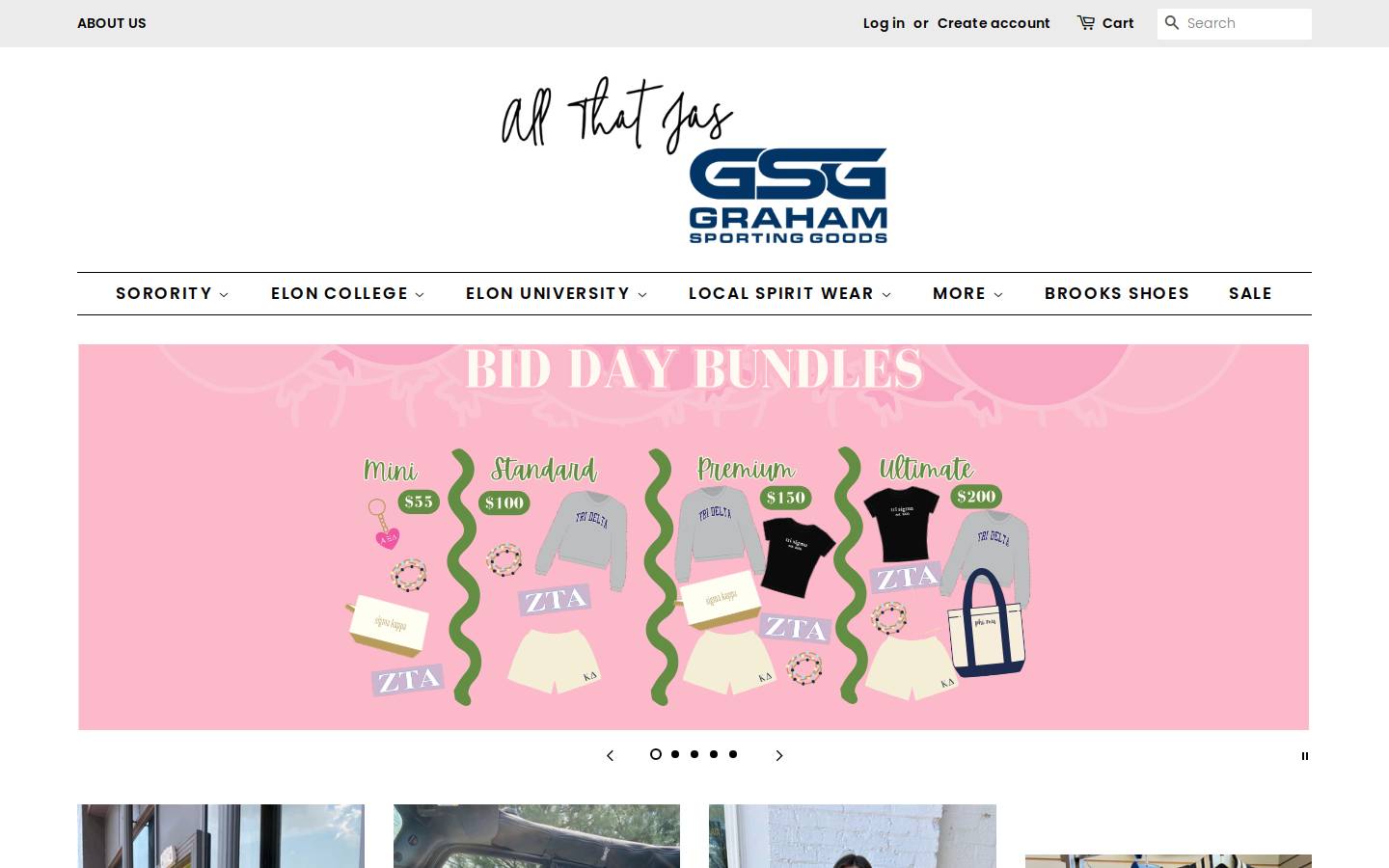 grahamsport.com homepage screenshot