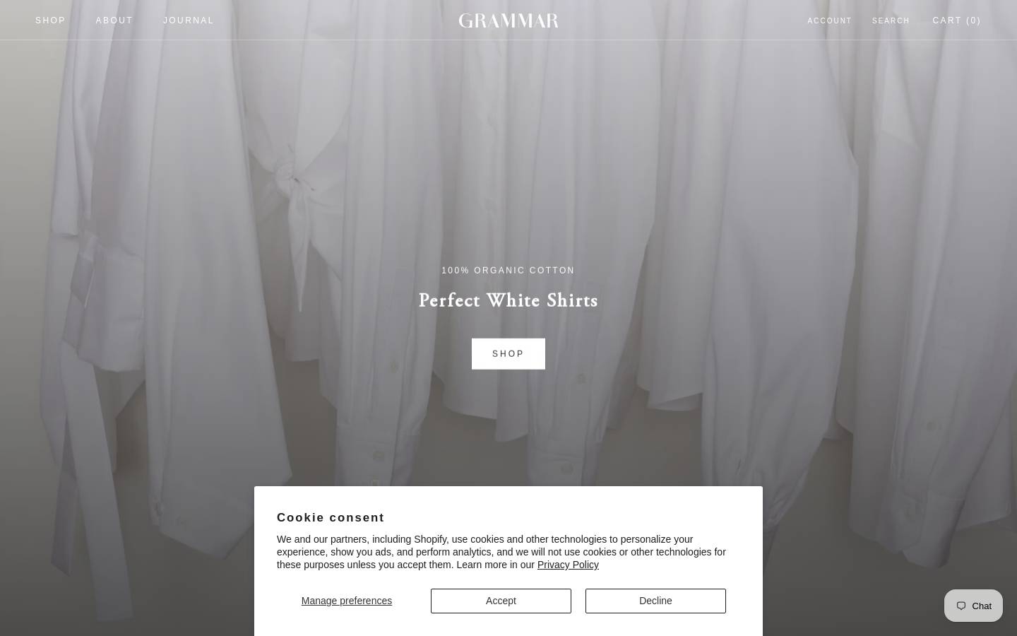 grammarnyc.com homepage screenshot