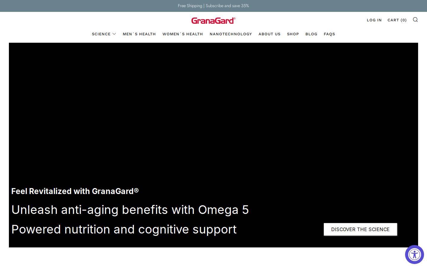 granagardusa.com homepage screenshot