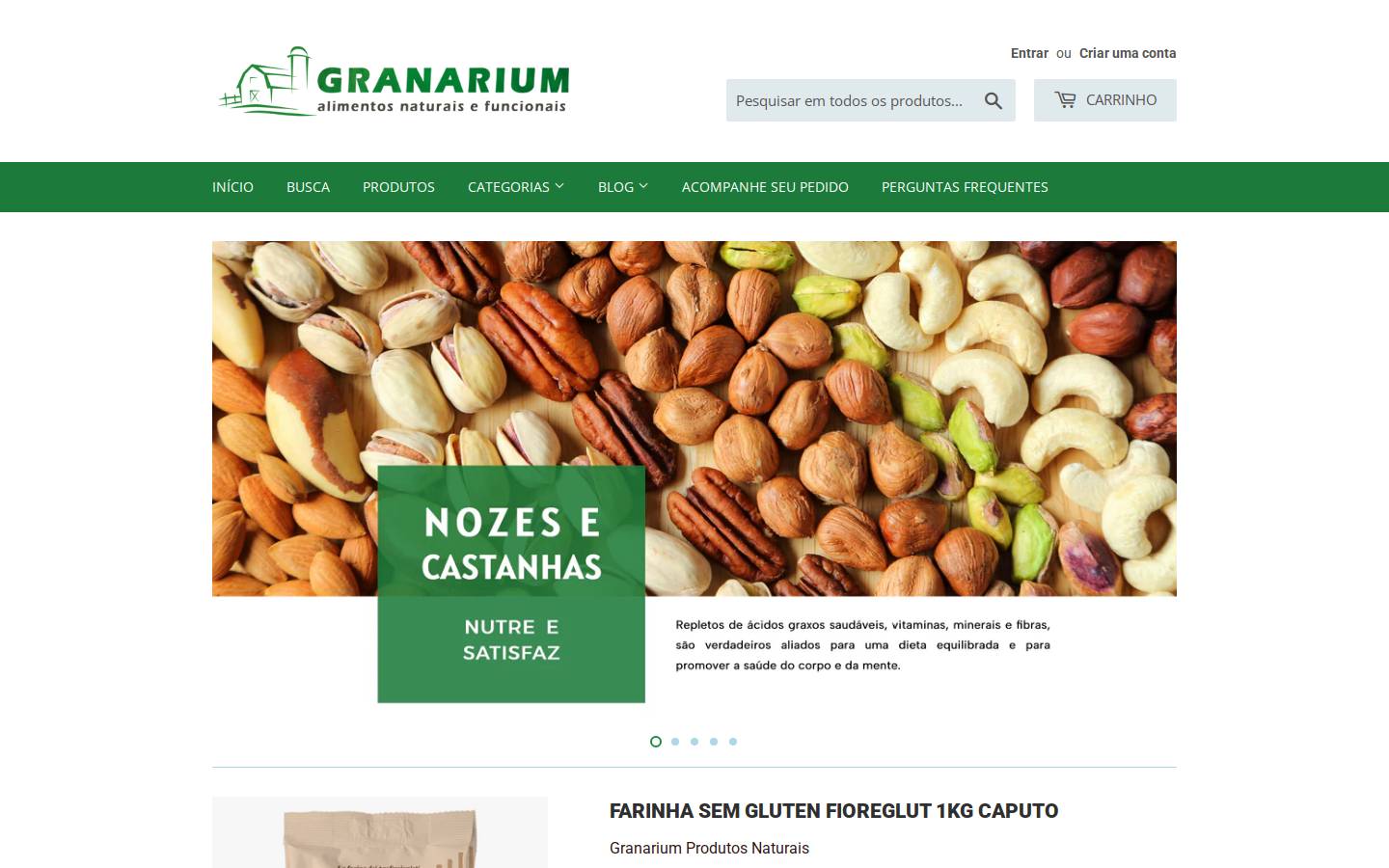 granarium.com.br homepage screenshot
