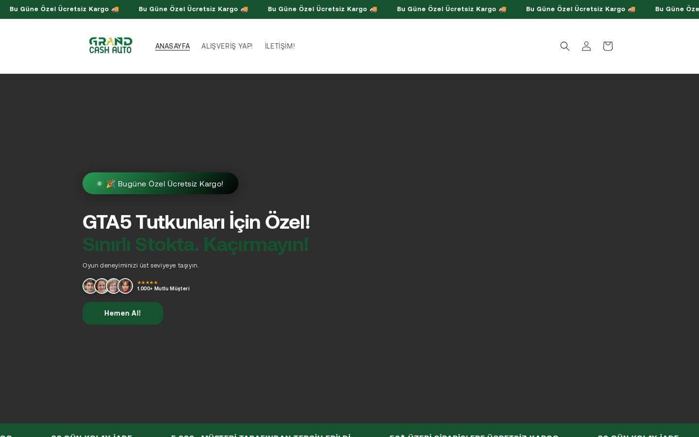 grandcashauto.shop homepage screenshot