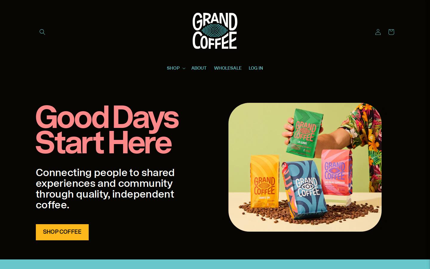 grandcoffeesf.com homepage screenshot