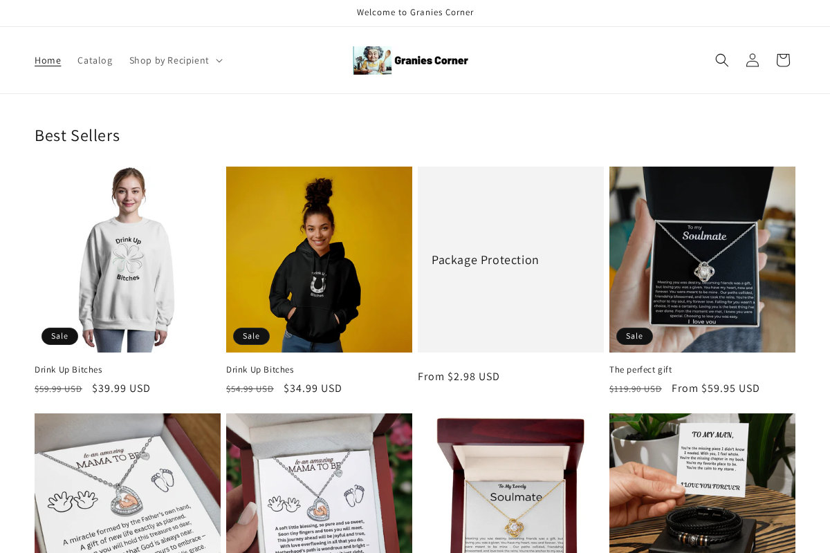 graniescorner.com homepage screenshot