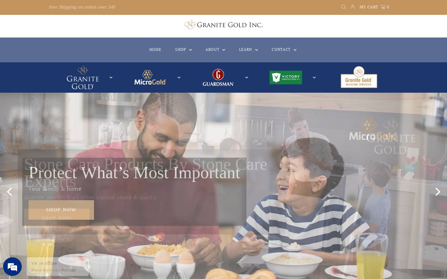 Granite Gold Inc. homepage screenshot