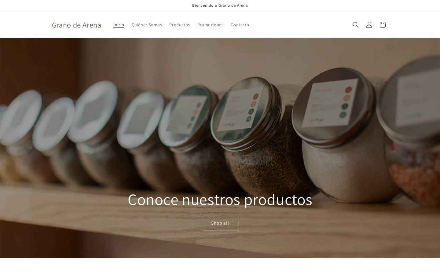 granodearena.mx homepage screenshot