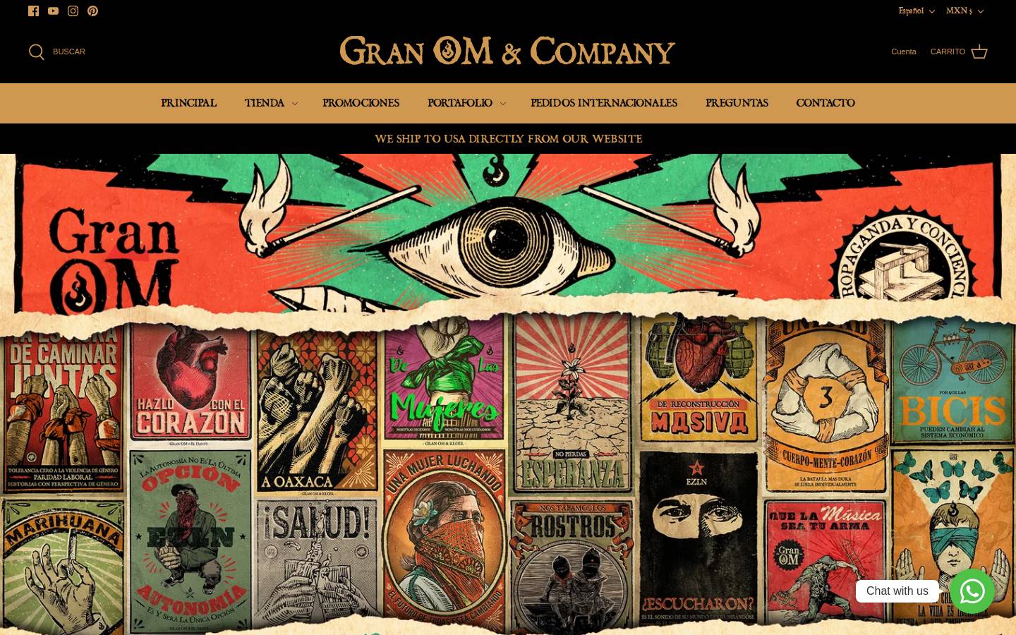 granom.com.mx homepage screenshot