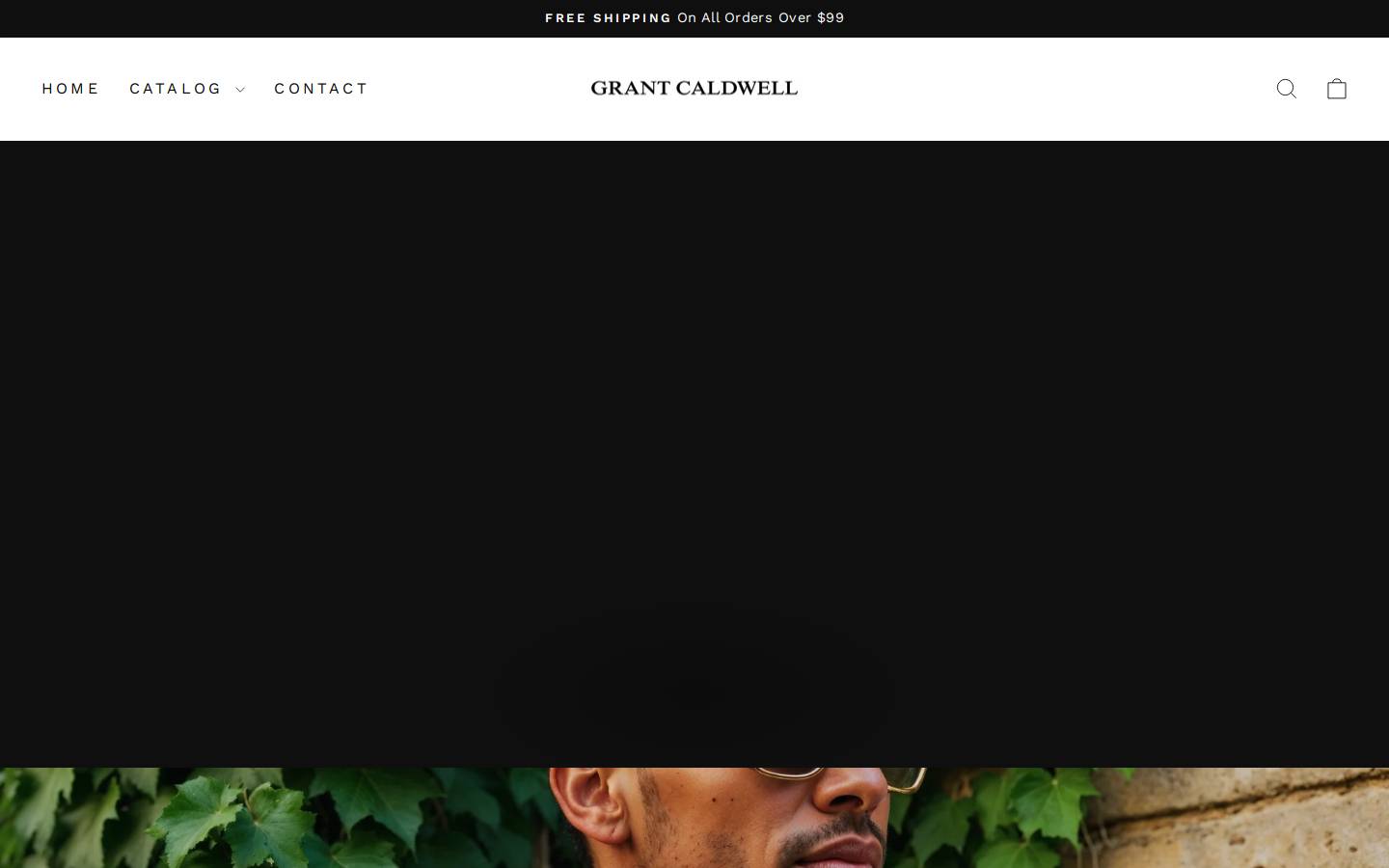 grantcaldwell.com homepage screenshot
