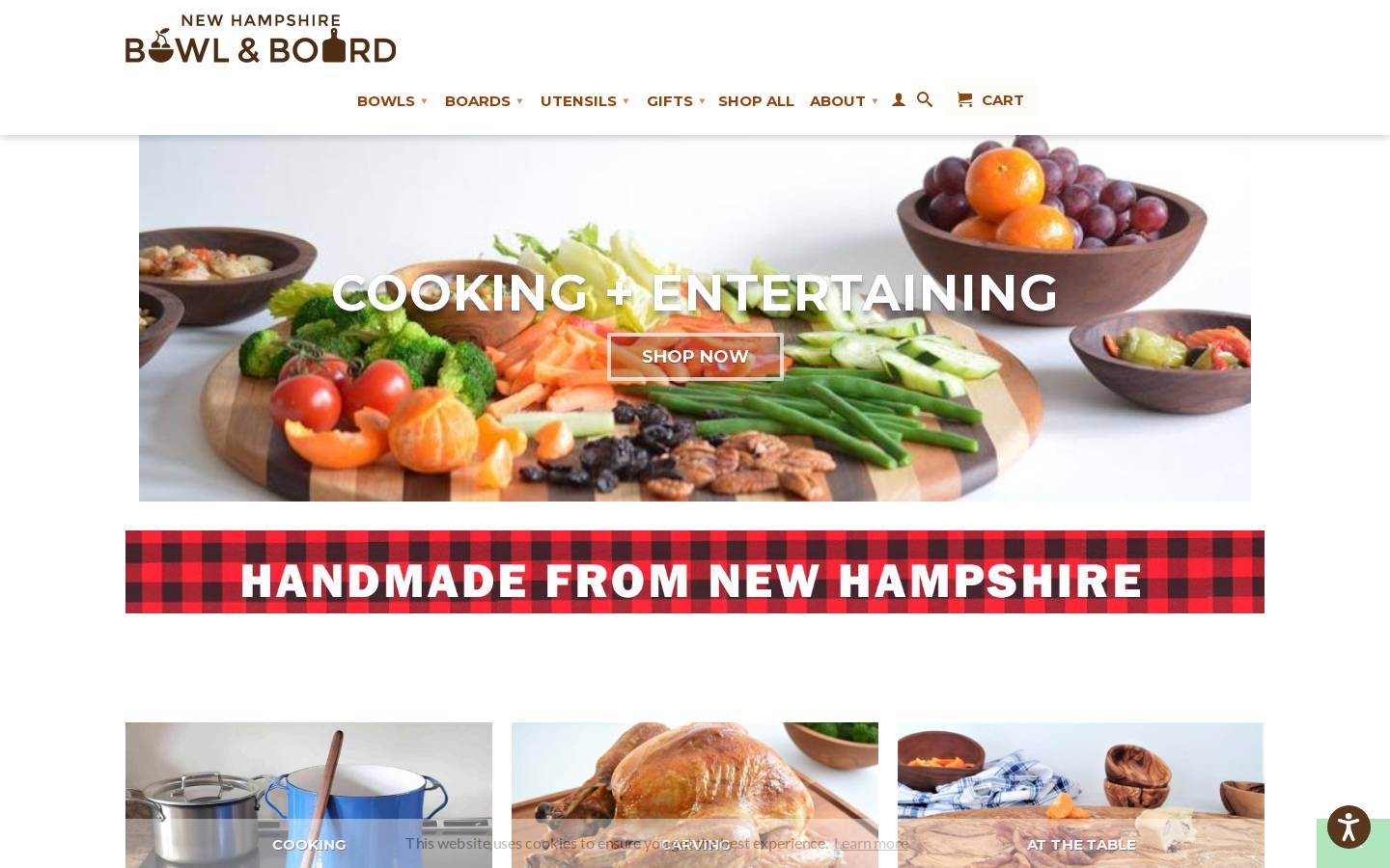 granvillebowlmill.com homepage screenshot