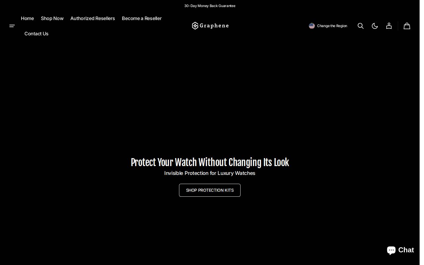 graphene-wpf.com homepage screenshot