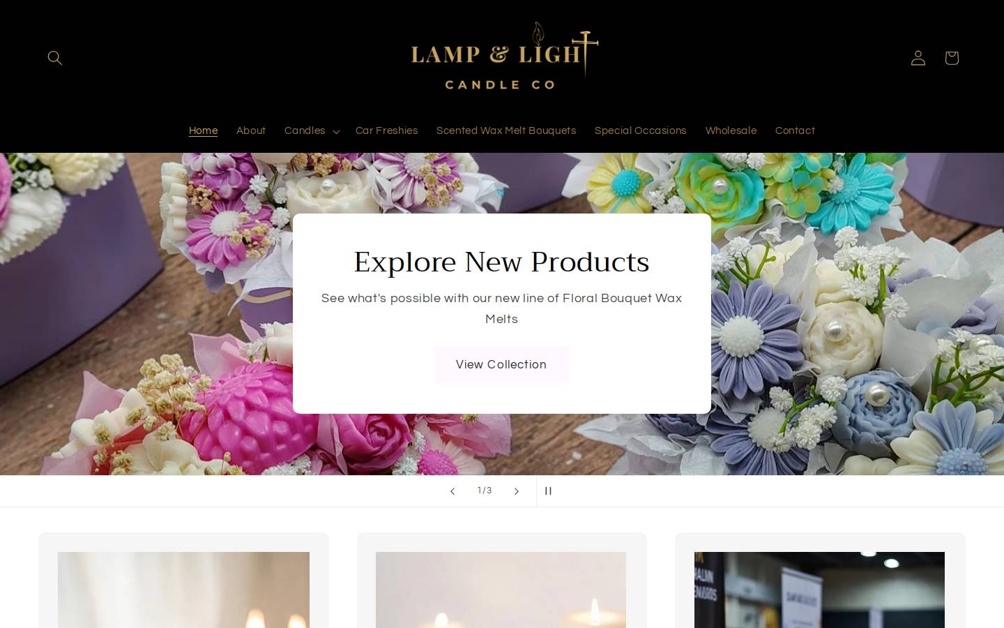 grassywax.com homepage screenshot