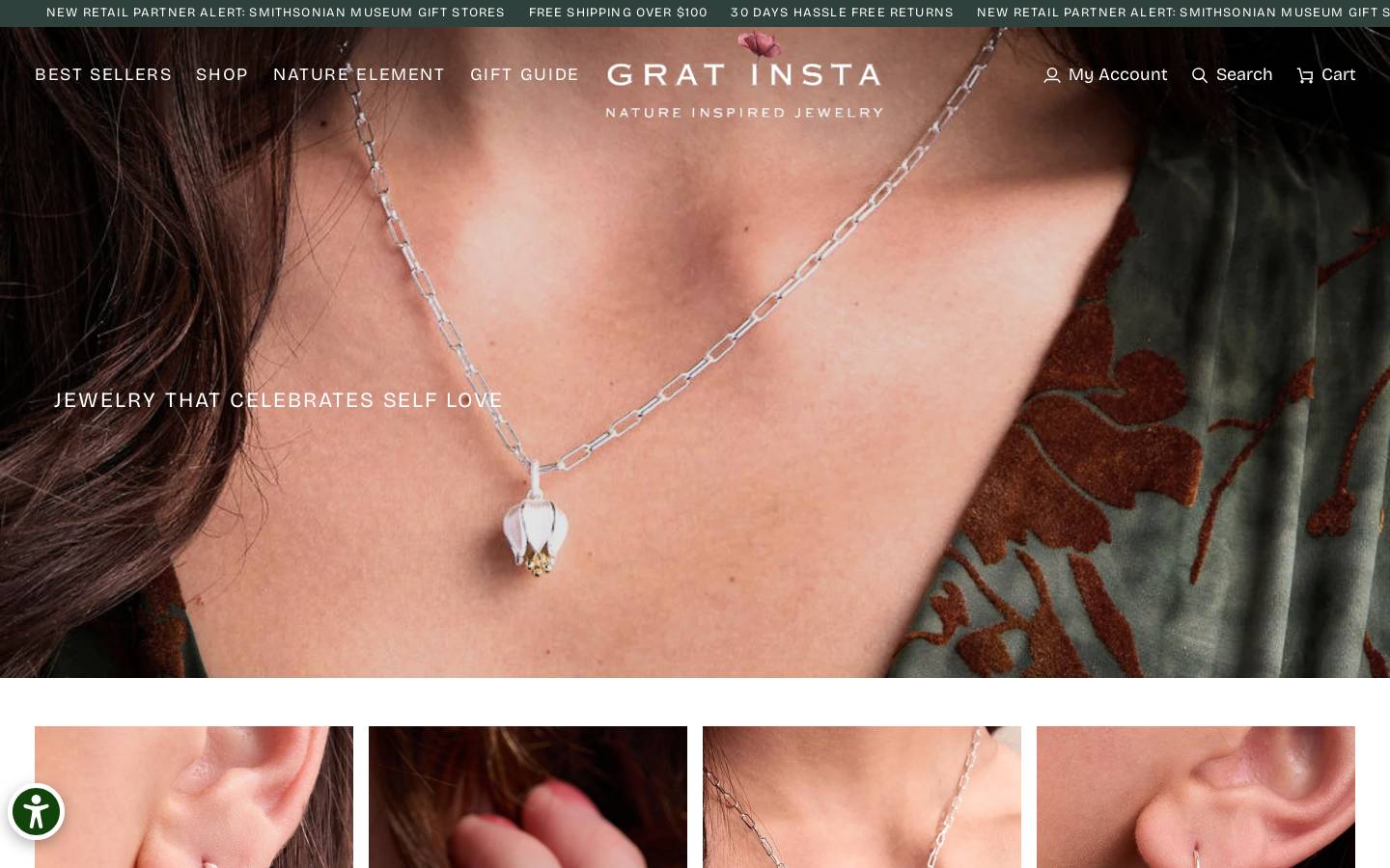 gratinsta.com homepage screenshot