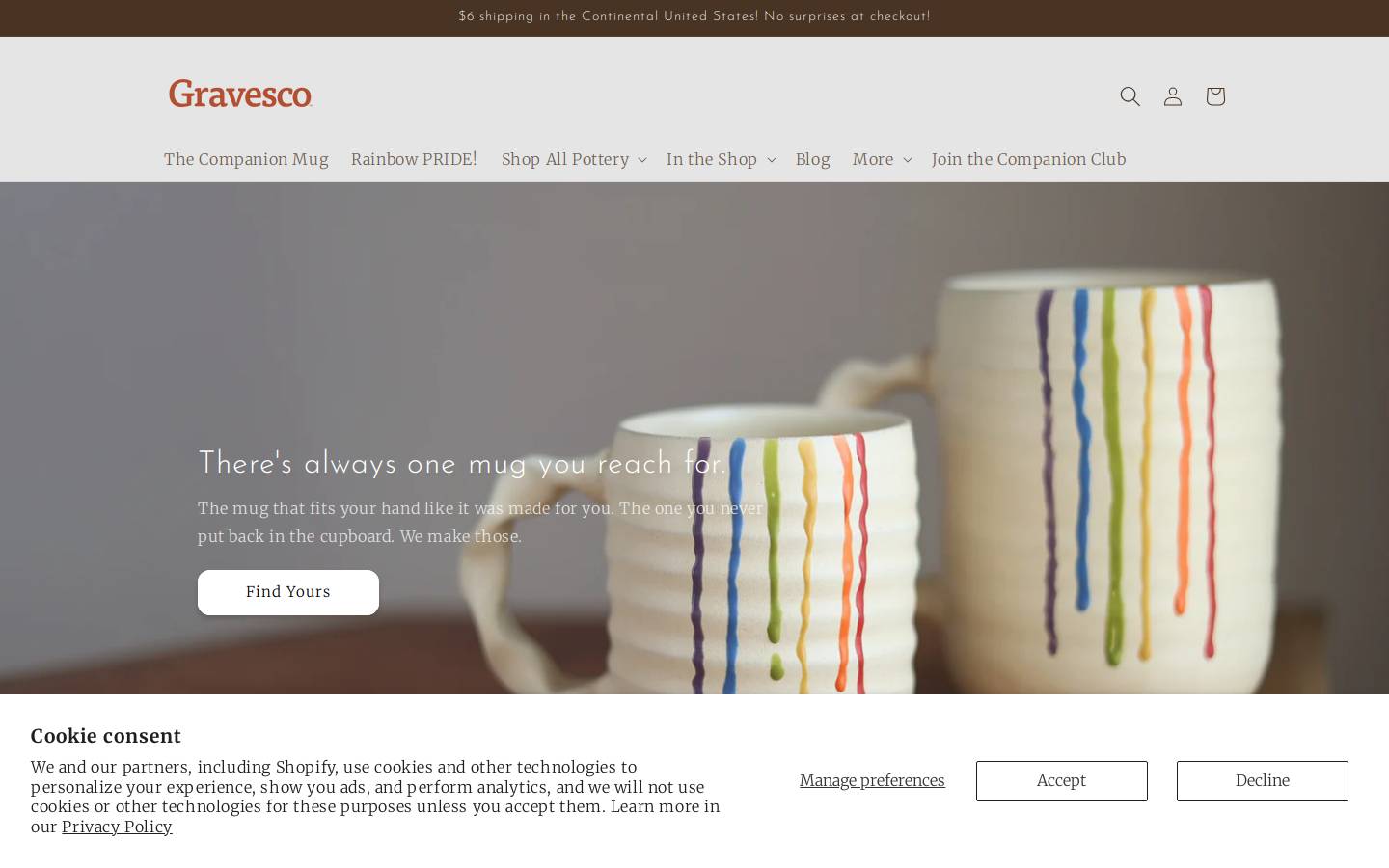 gravesco.com homepage screenshot