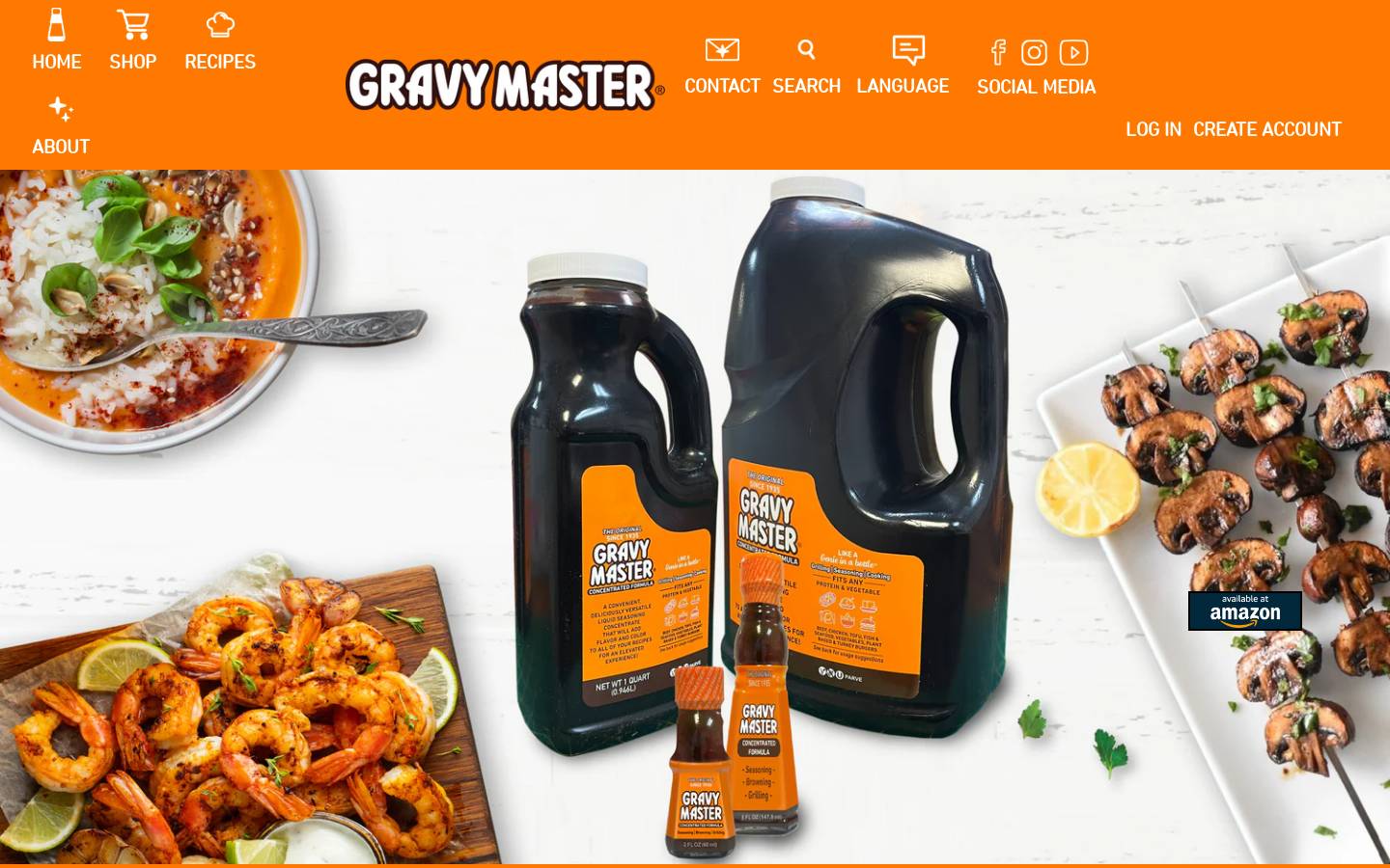 gravymaster.com homepage screenshot