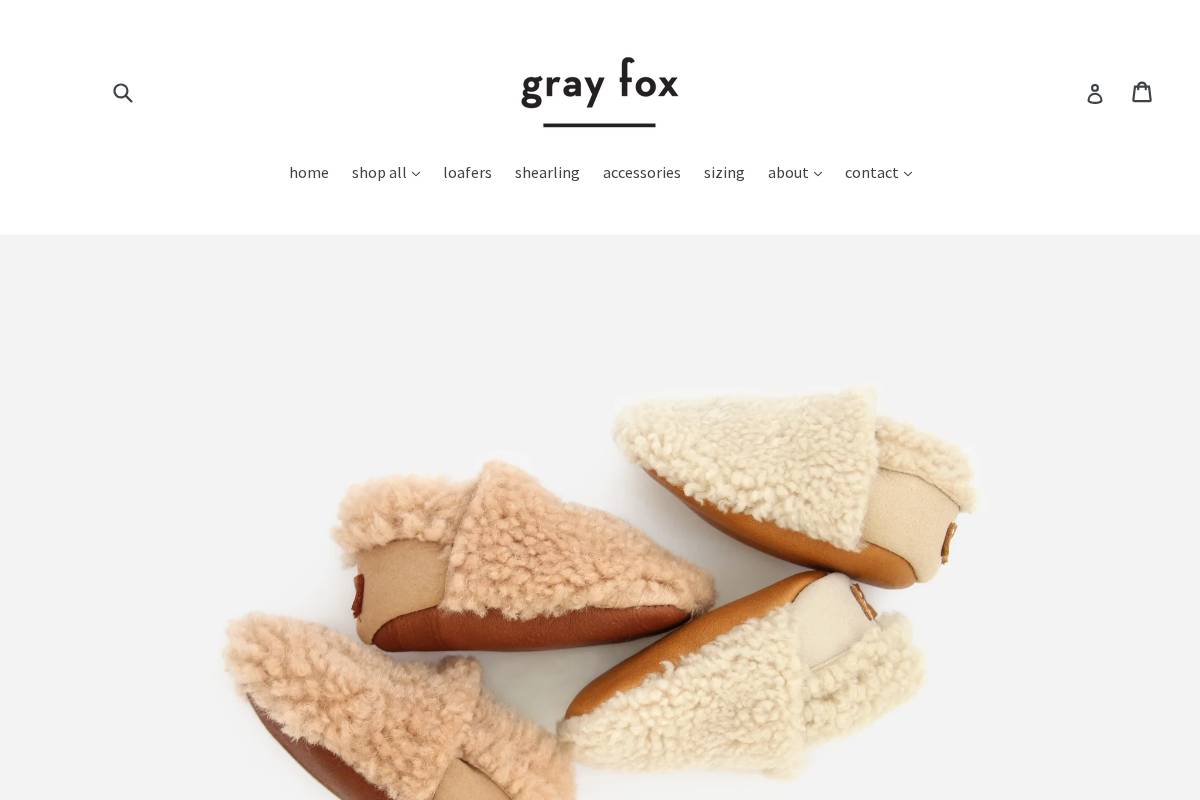grayfoxco.com homepage screenshot
