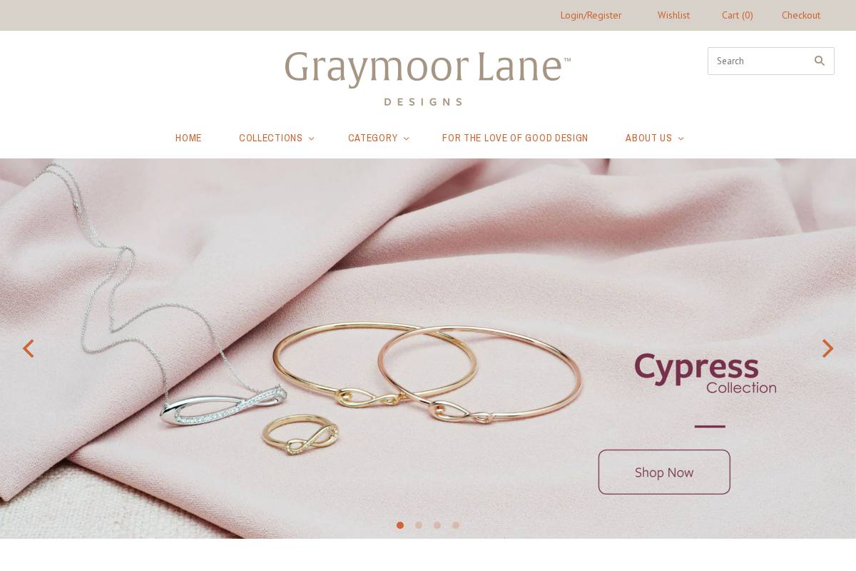 graymoorlanedesigns.com homepage screenshot