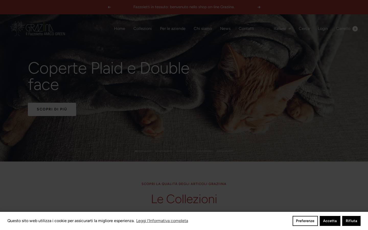 graziina.it homepage screenshot
