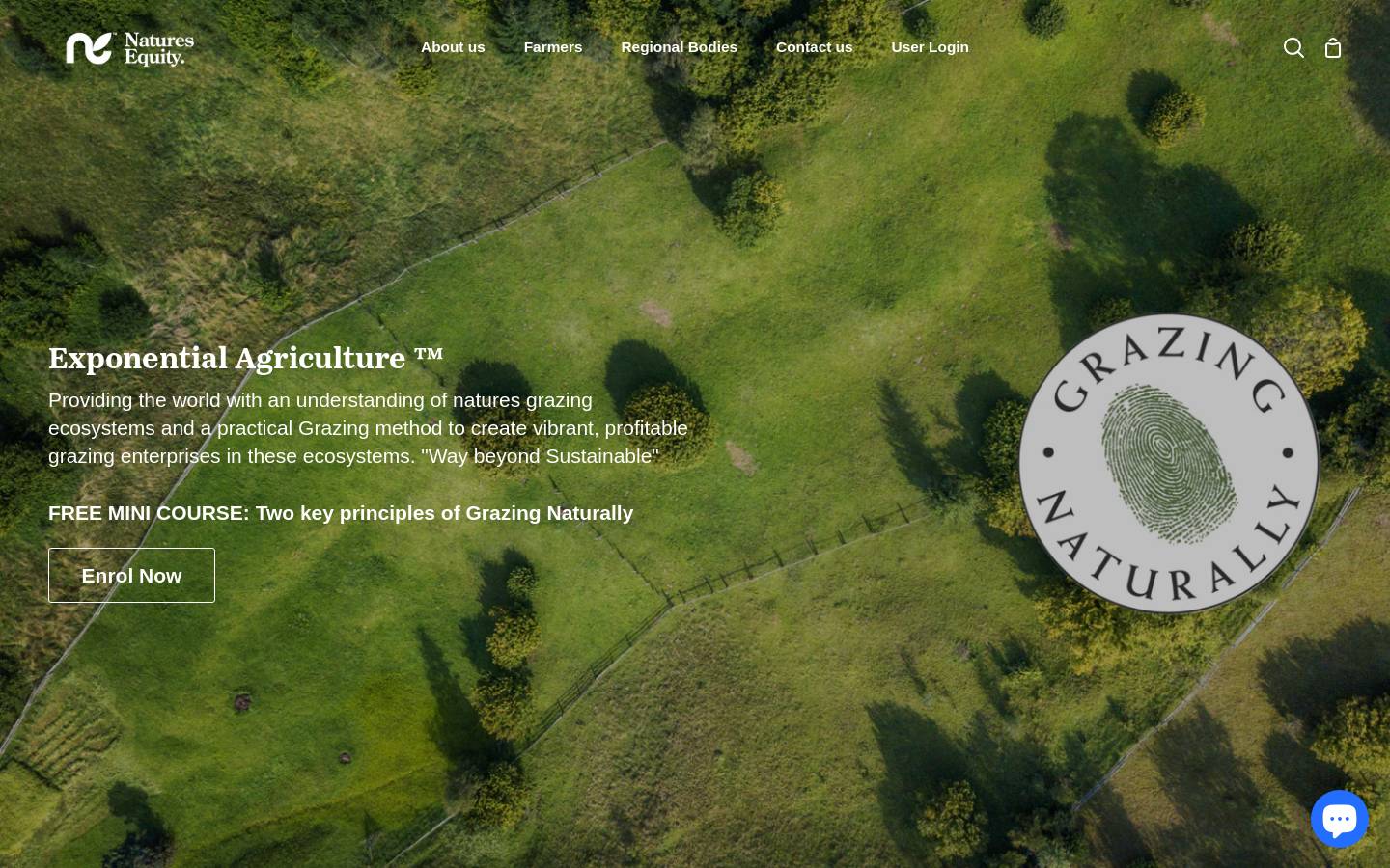 grazingnaturally.com.au homepage screenshot