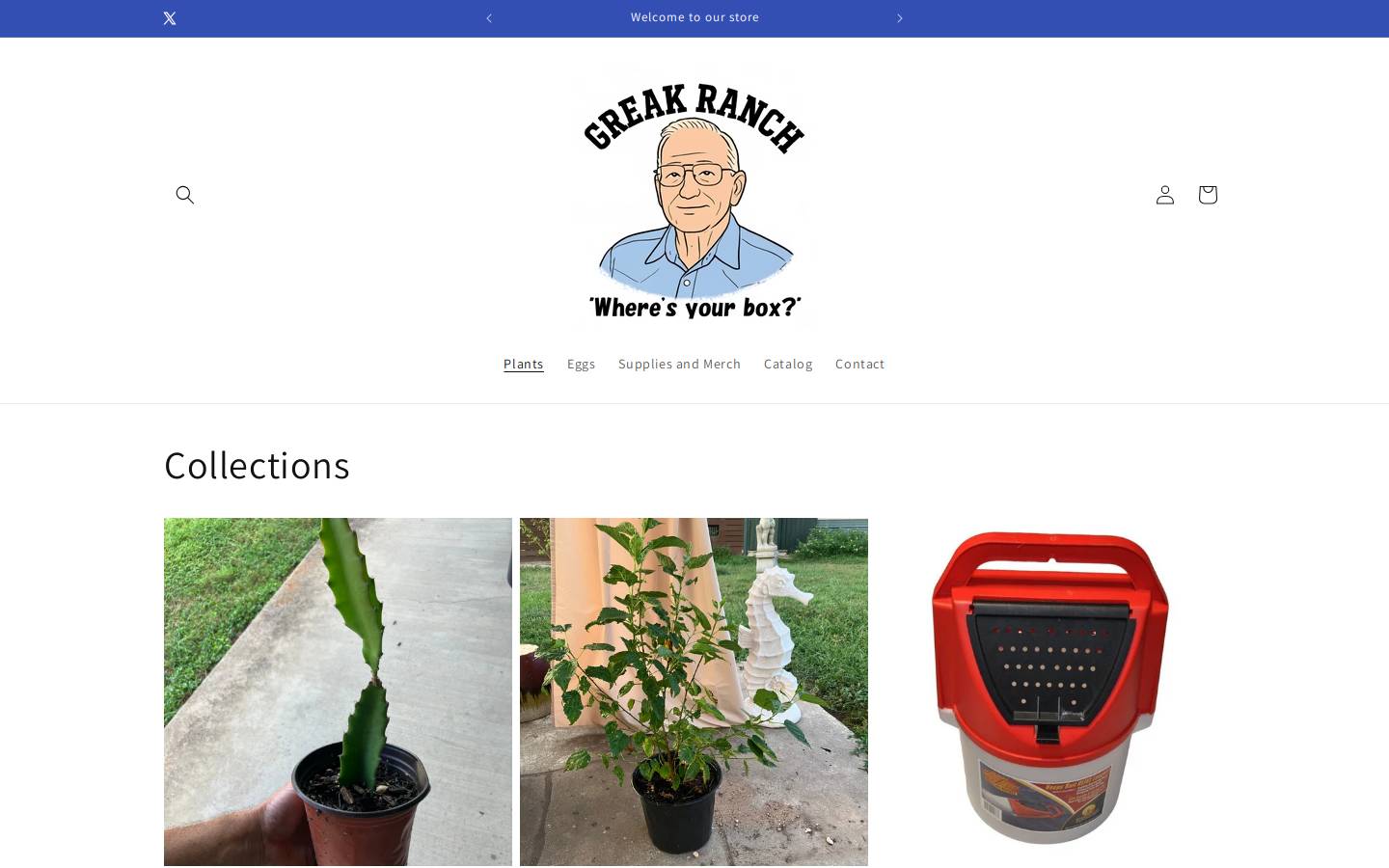 greakranch.com homepage screenshot