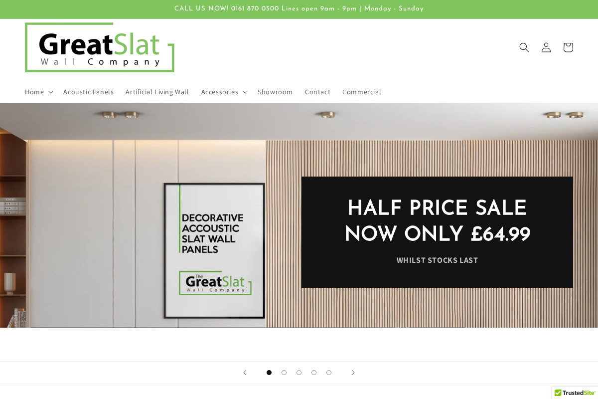 greatslatwall.co.uk homepage screenshot