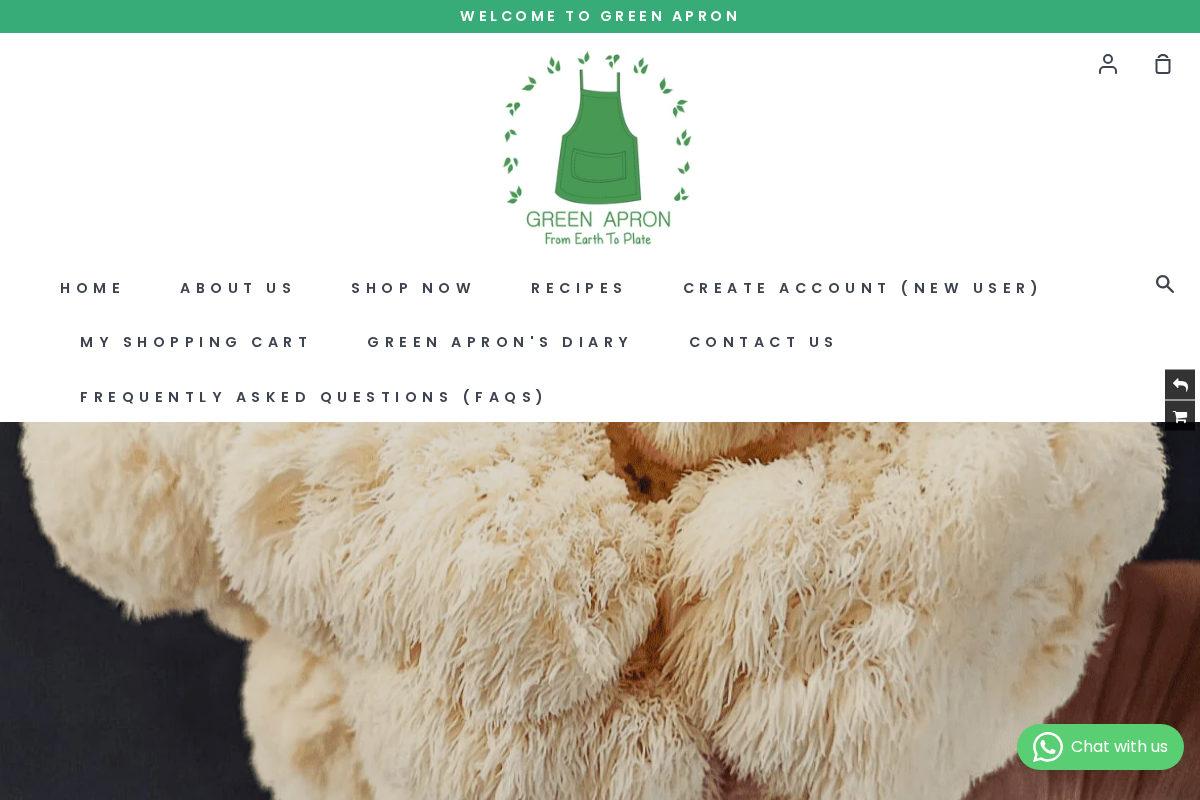Green Apron India homepage screenshot
