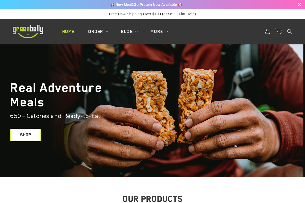 Anish Hikes homepage screenshot