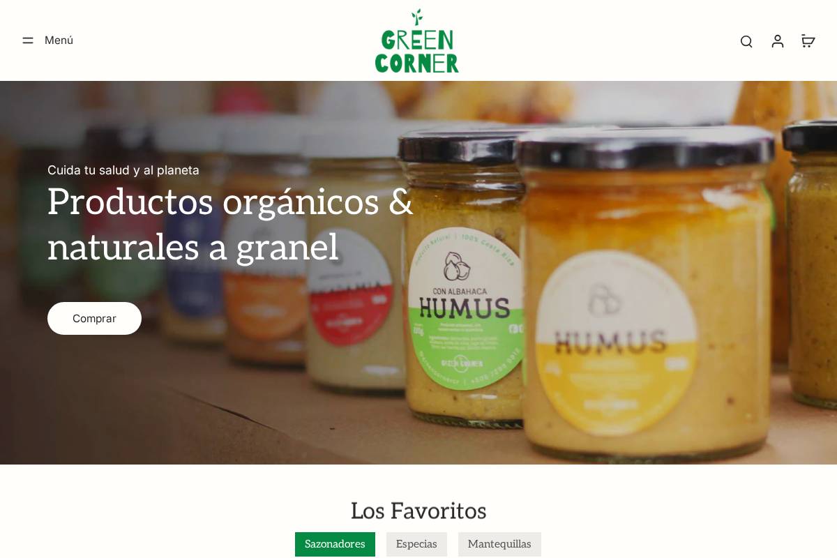 greencornercr.com homepage screenshot