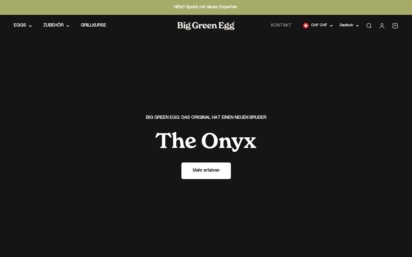 greenegg.ch homepage screenshot