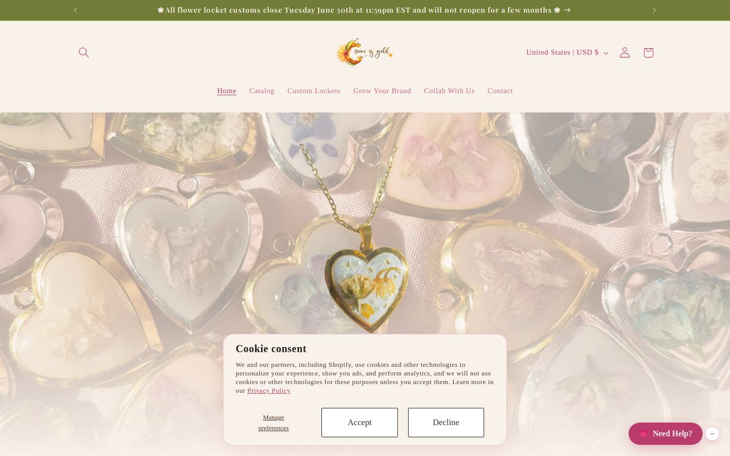 greeneisgold.com homepage screenshot