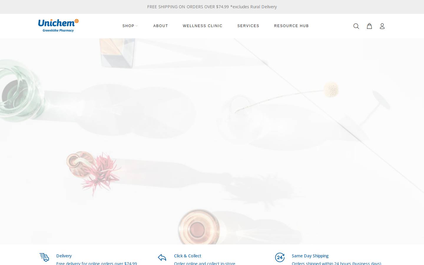 greenhithepharmacy.co.nz homepage screenshot