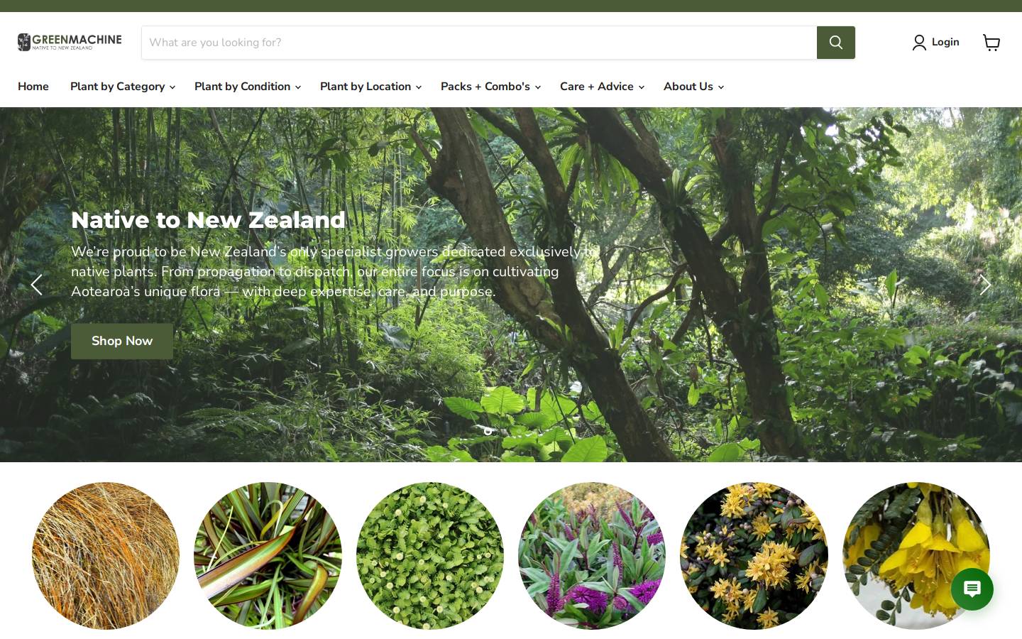 greenmachine.nz homepage screenshot