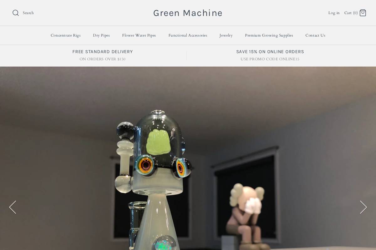 greenmachinemn.com homepage screenshot