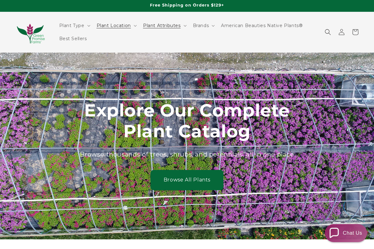 Greenpromisefarms homepage screenshot