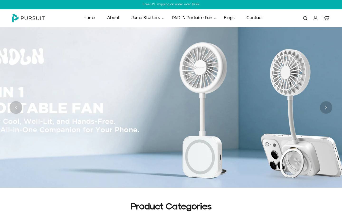 greenpursuit.com homepage screenshot