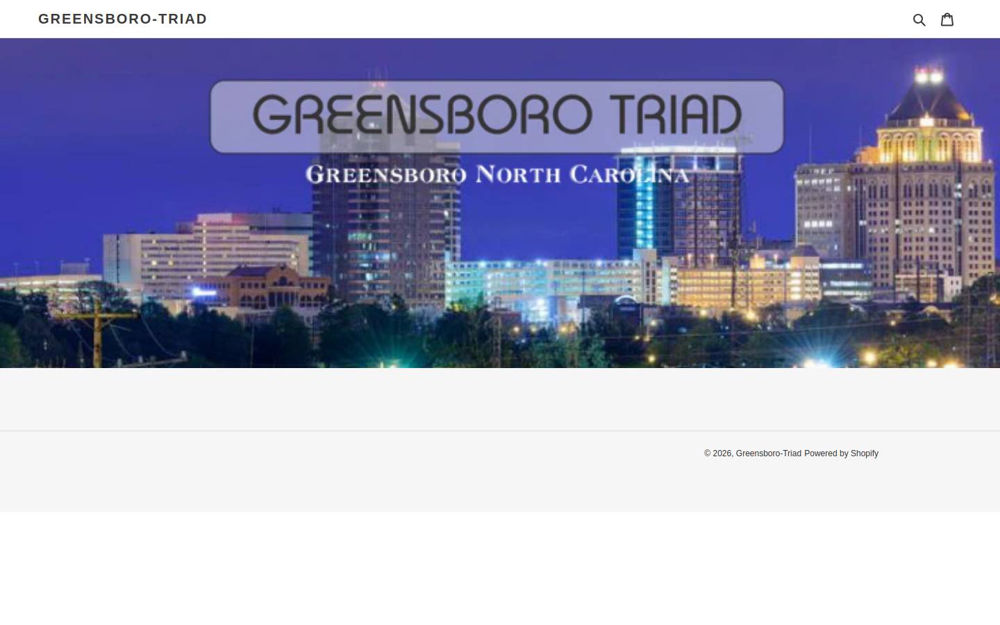 greensborotriad.com homepage screenshot