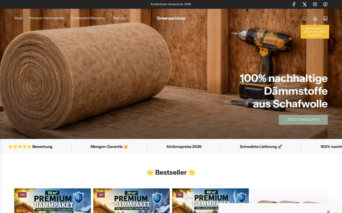greenservices-de.com homepage screenshot