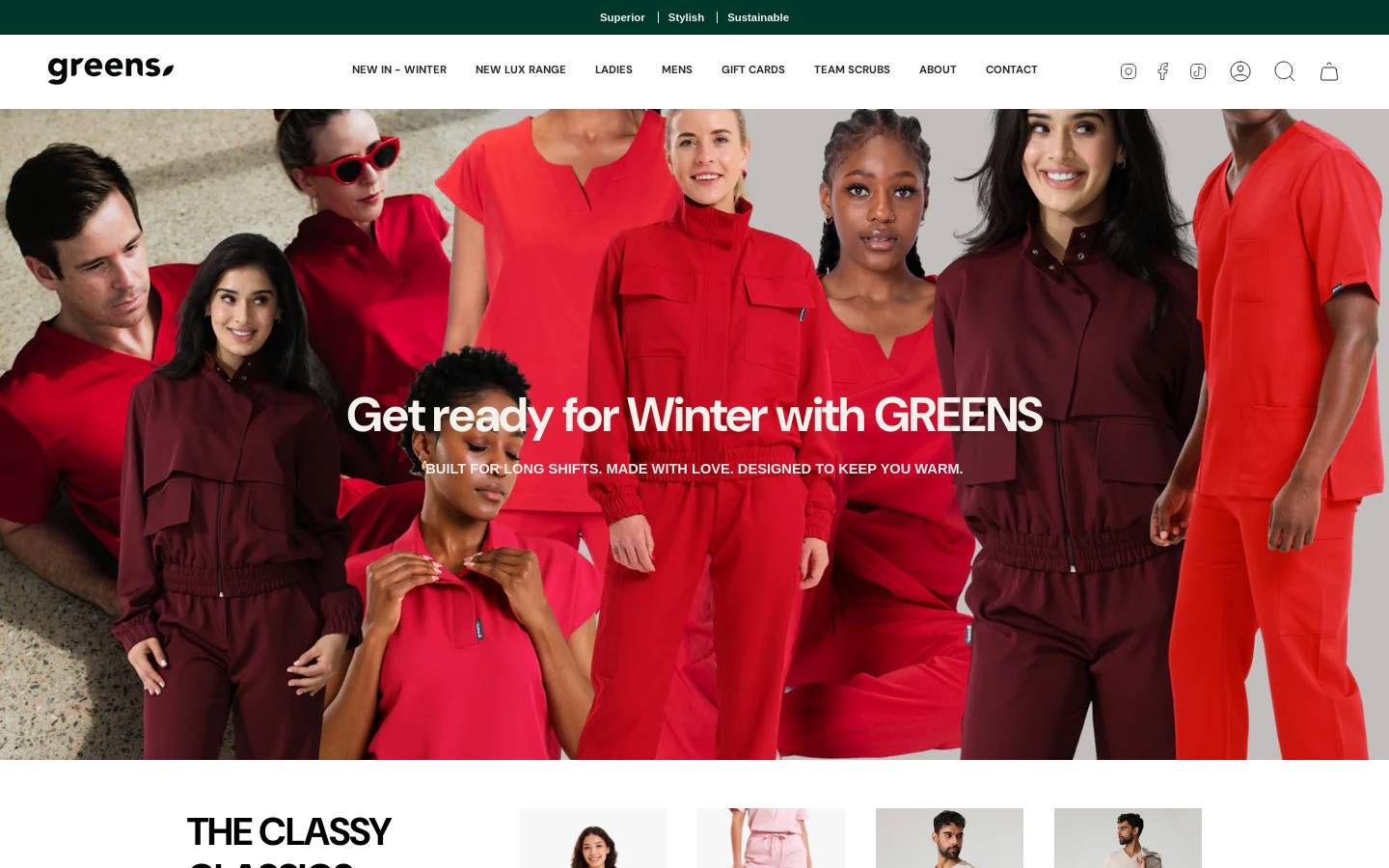 greensmedi.com homepage screenshot