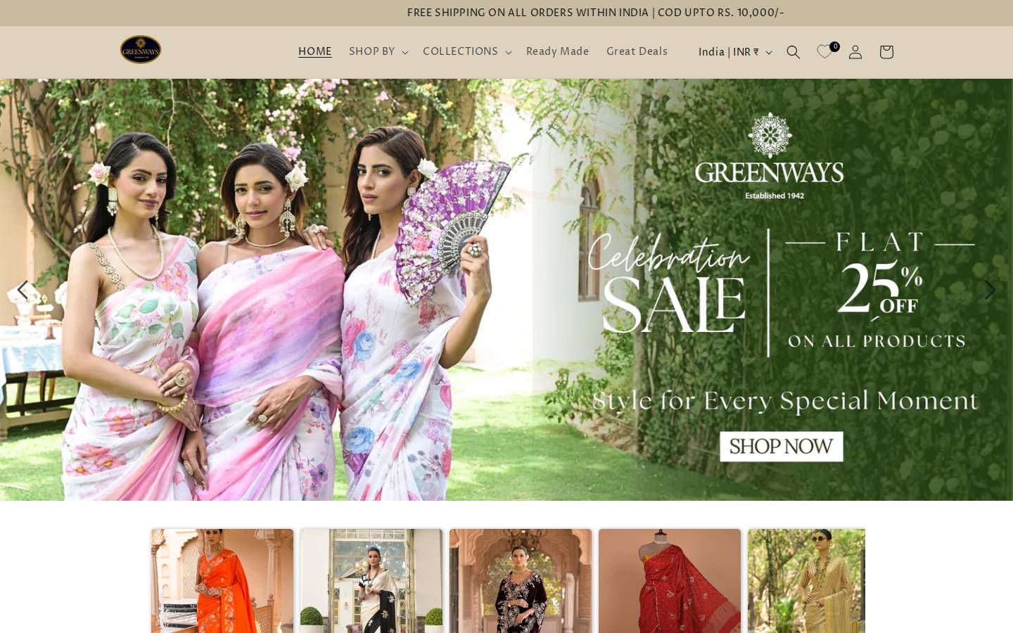 greenways.co homepage screenshot