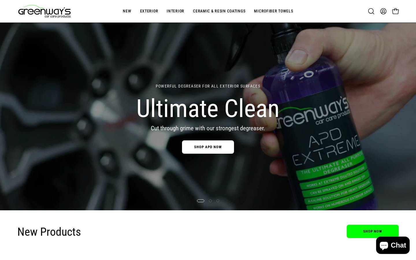 greenwayscc.com homepage screenshot
