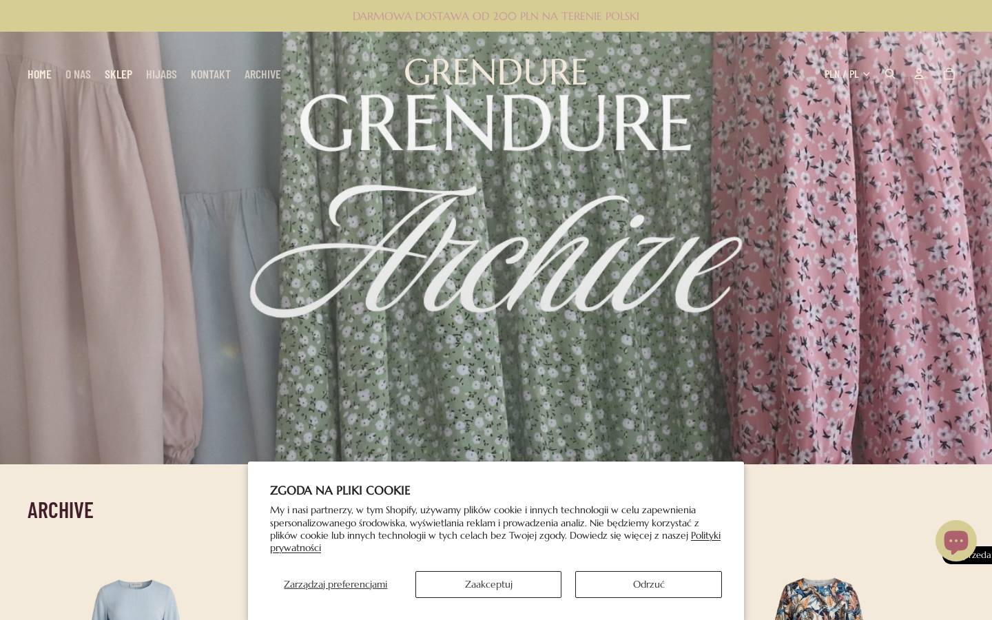 Grendure homepage screenshot