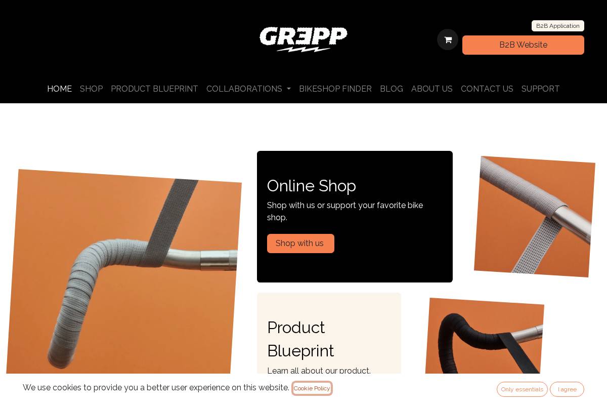 grepp.cc homepage screenshot