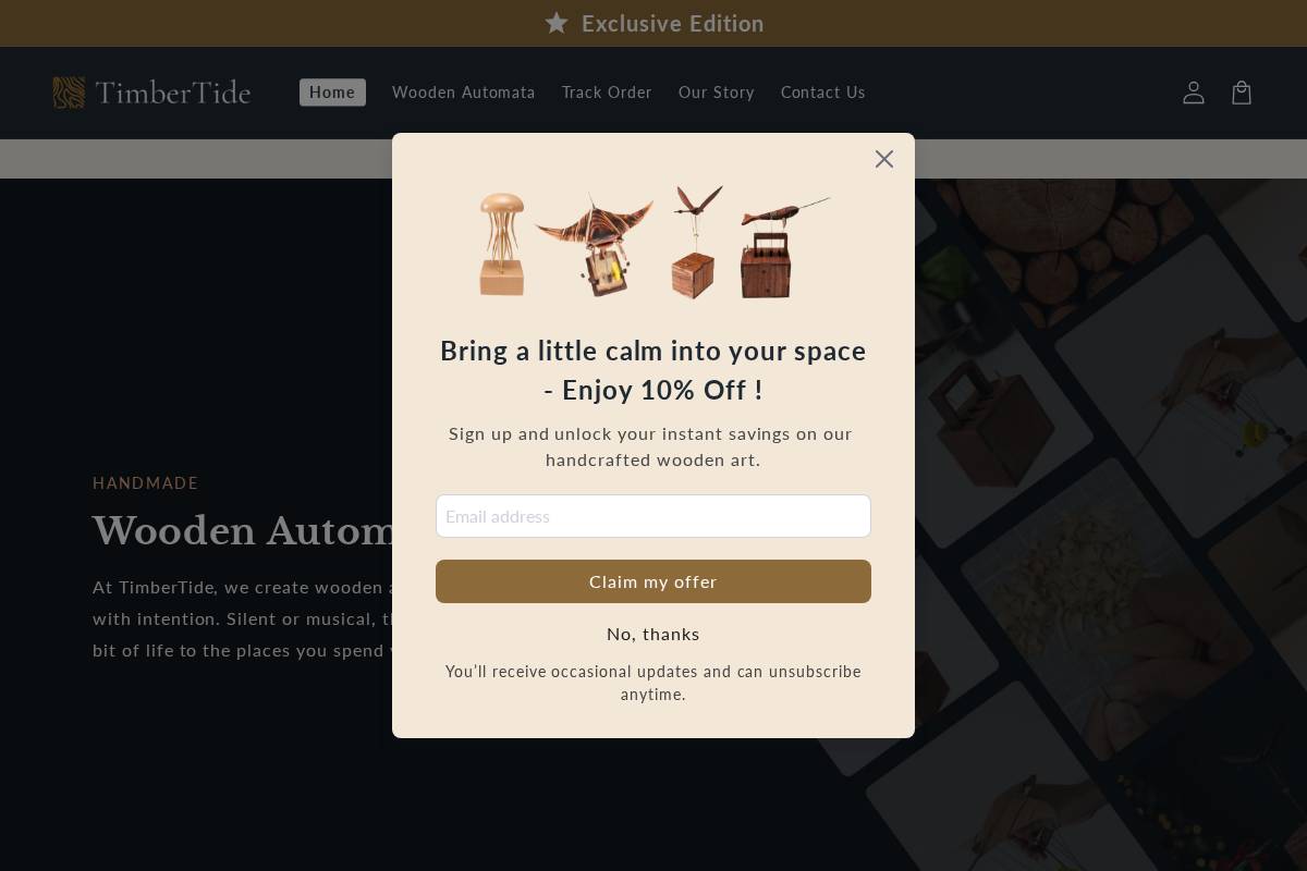 gretabeatrice.com homepage screenshot