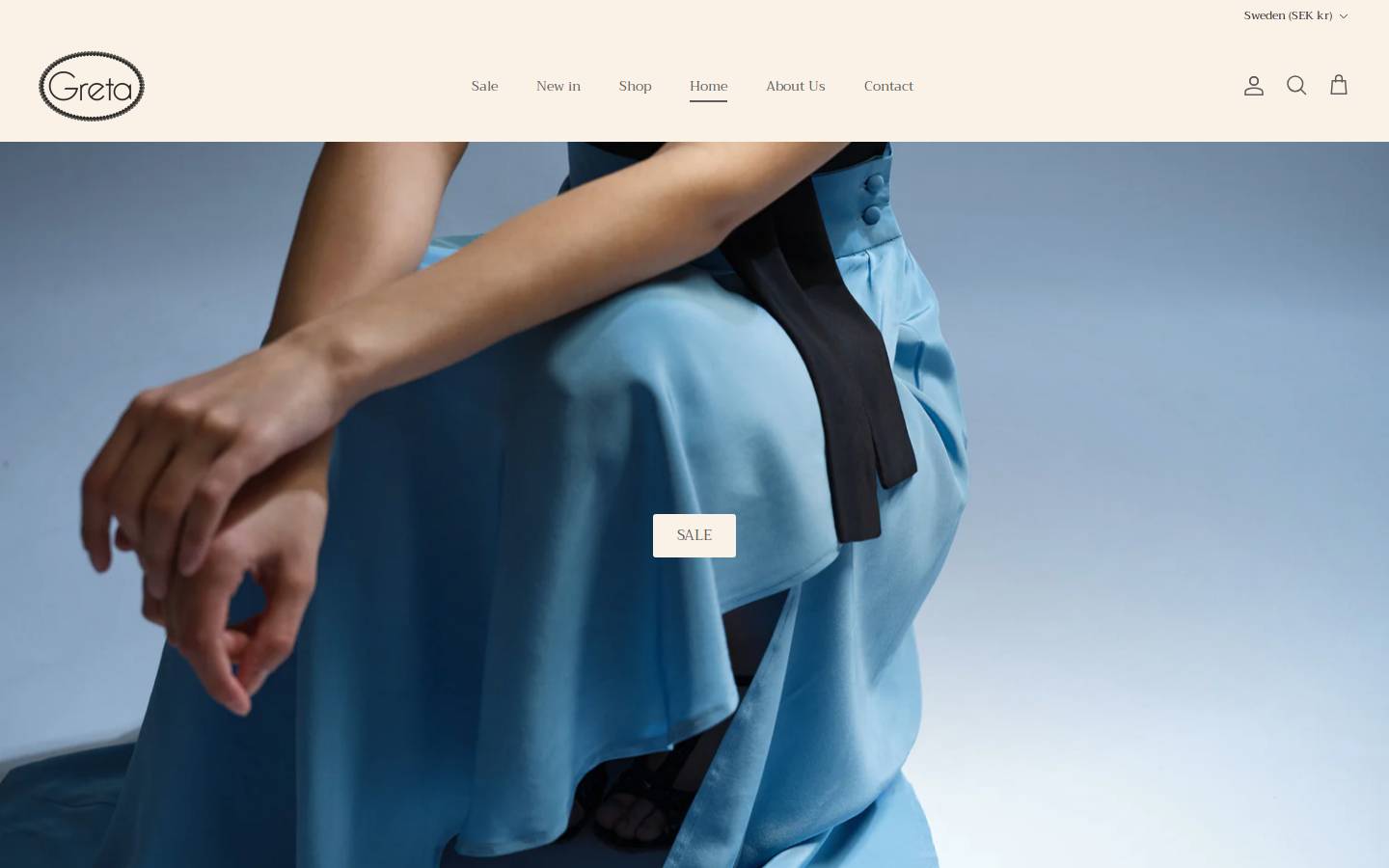 gretastockholm.com homepage screenshot