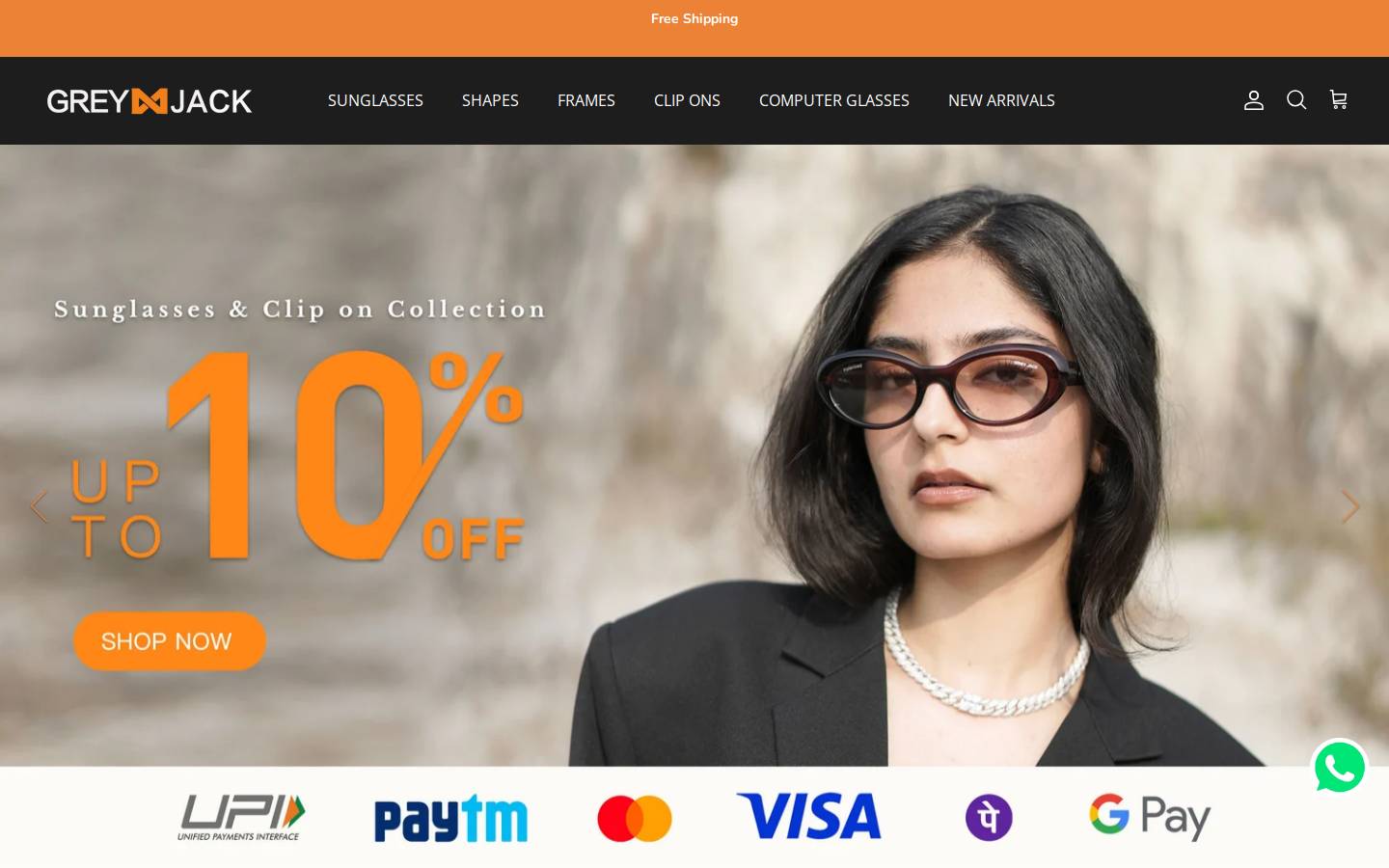 greyjack.in homepage screenshot