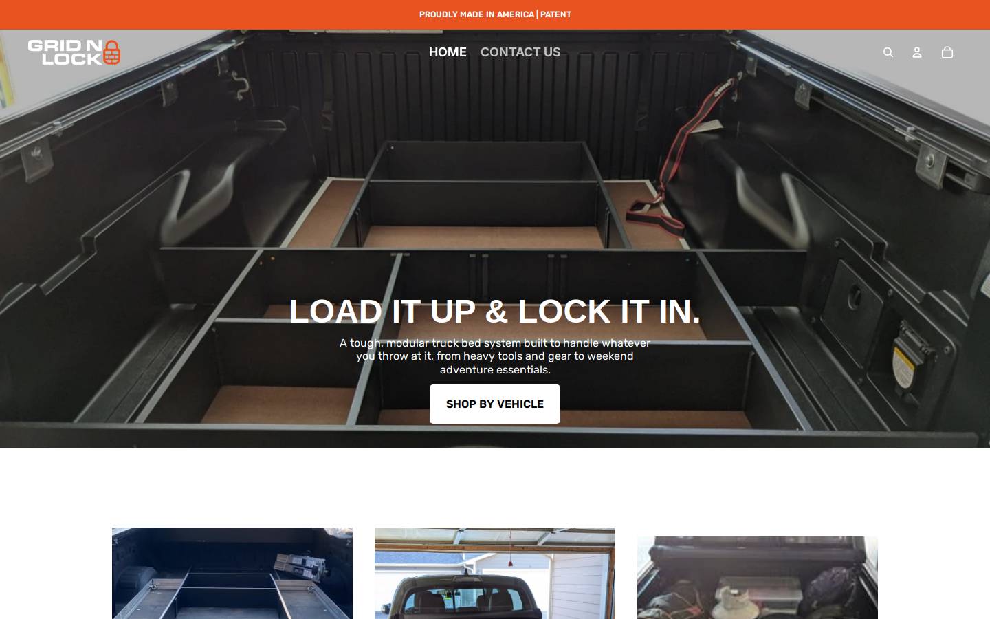 grid-n-lock.com homepage screenshot